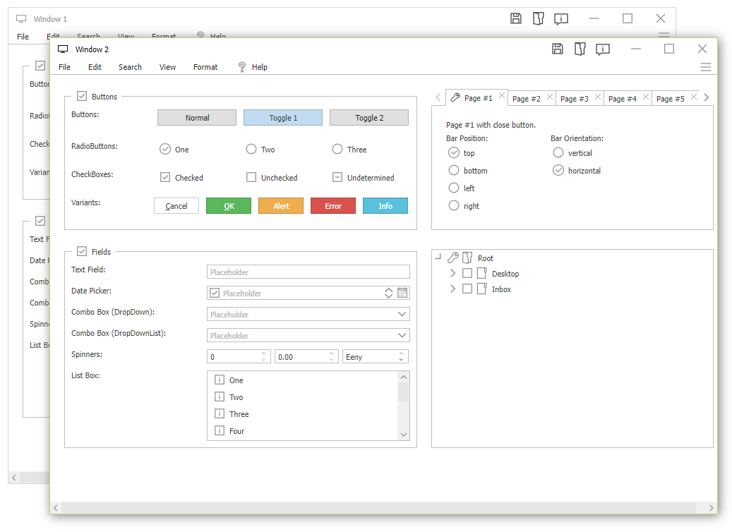 Wisej.NET Classic-2 Theme